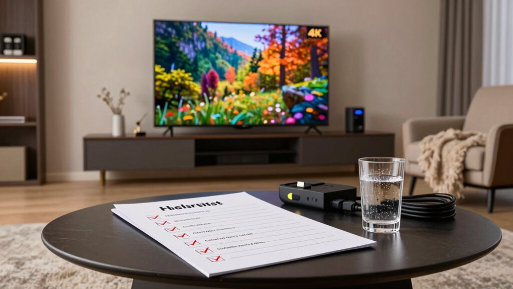 4k streaming requirements checklist