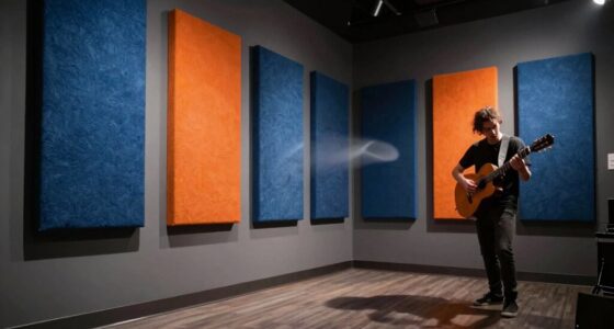 acoustic panels reduce sound reverberation