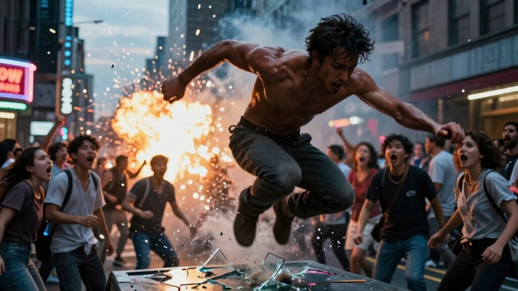 action overshadows character growth