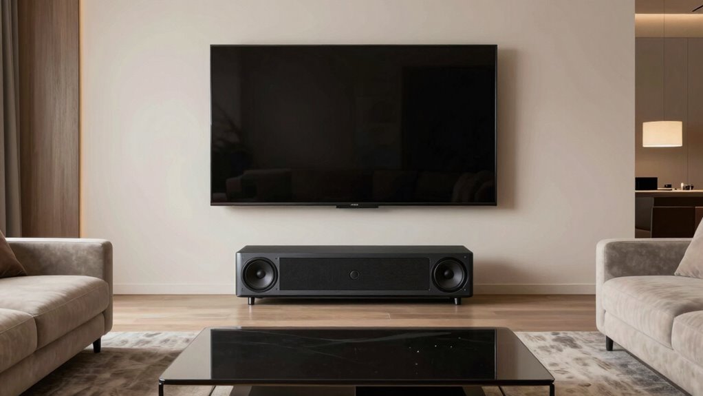 adjust speaker setup accordingly