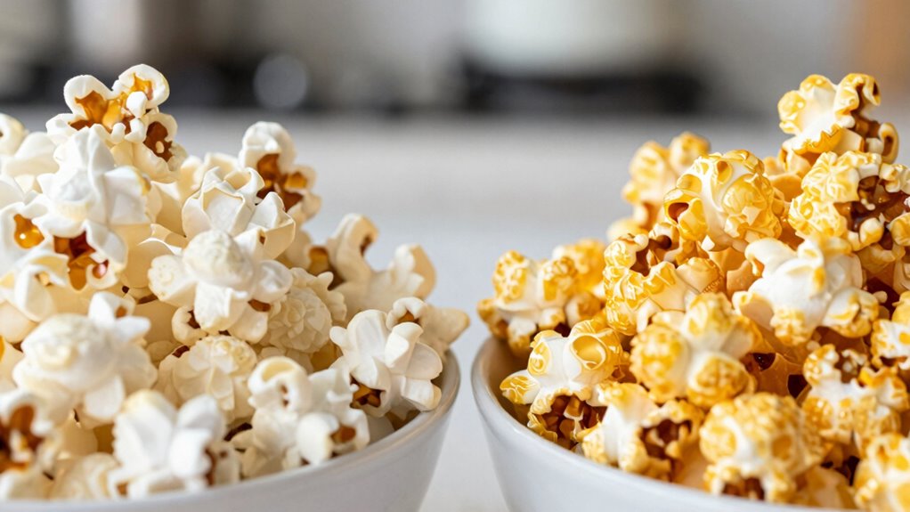 air popped popcorn controls calories