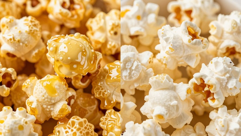 air popped popcorn is healthier