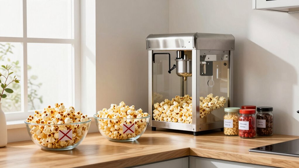 allergen free popcorn preparation zone