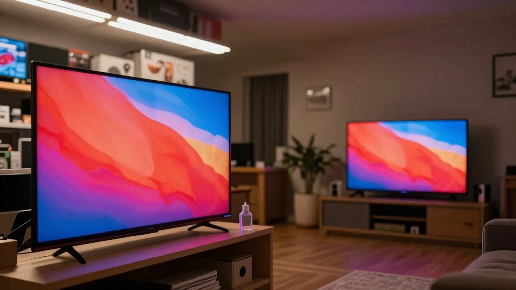 ambient light influences color