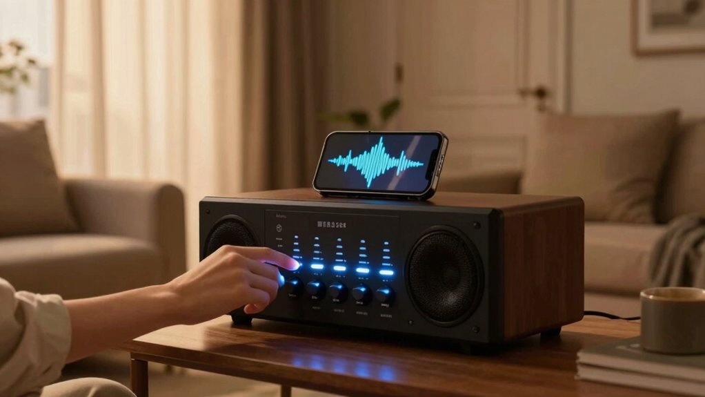 balanced bass volume settings