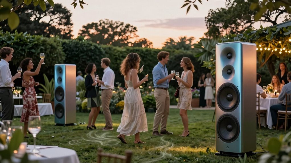 balanced outdoor sound experience