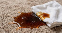 blot instead of scrub