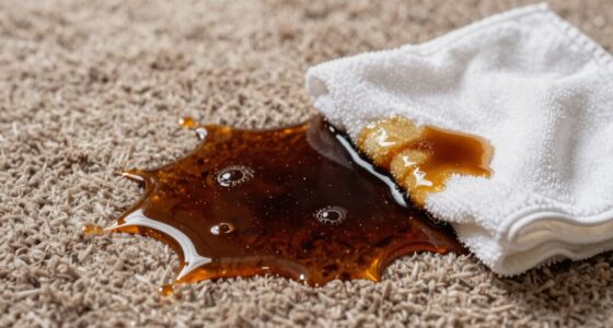 blot instead of scrub