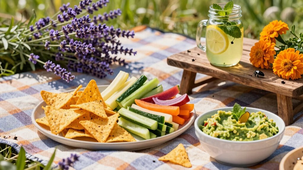 bug repelling tasty snacks