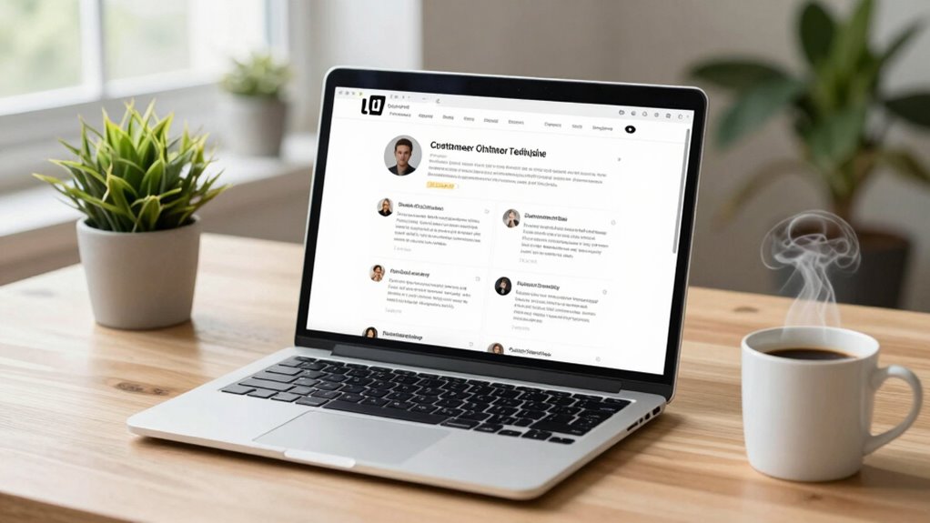 build trust with reviews