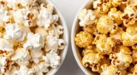 calorie differences in popcorn