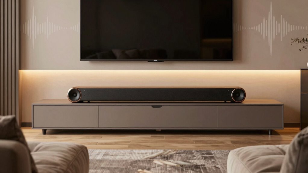 center speaker ear level