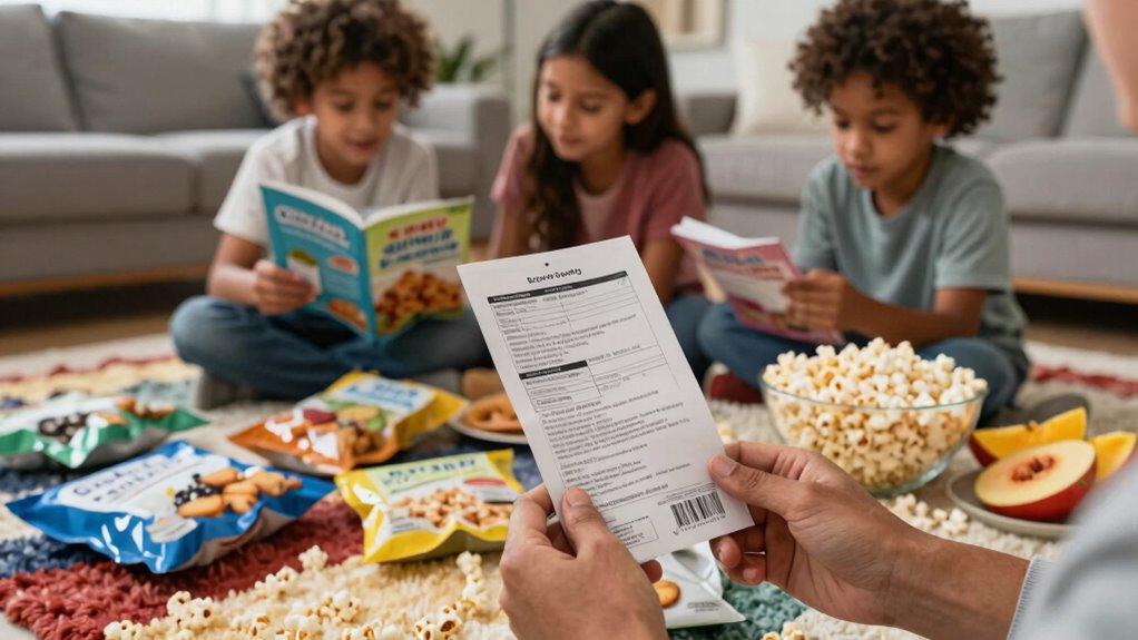 check labels for allergens