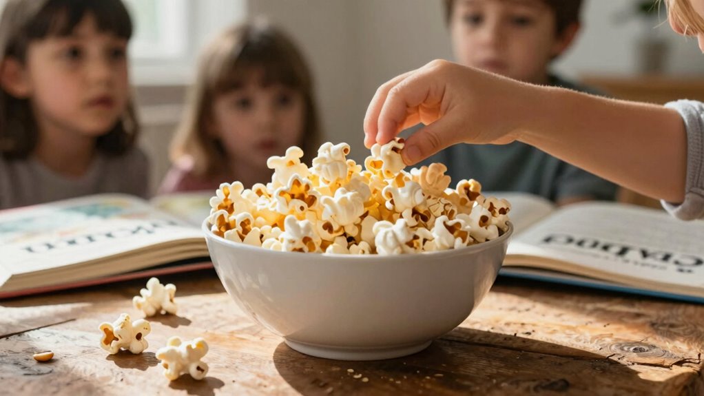 choking risks from popcorn