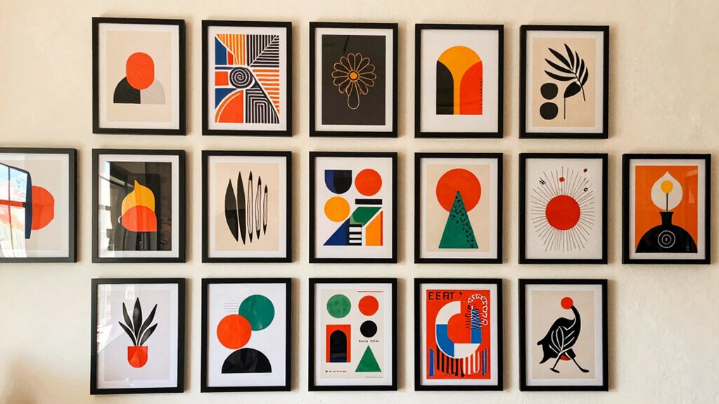 choose cohesive art prints