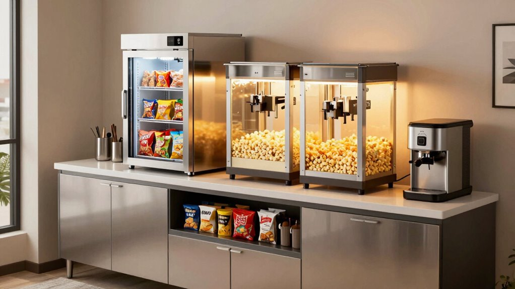 choosing practical snack bar equipment