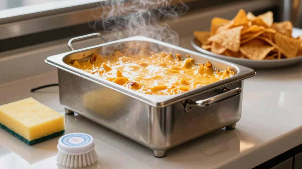 clean and maintain warmer