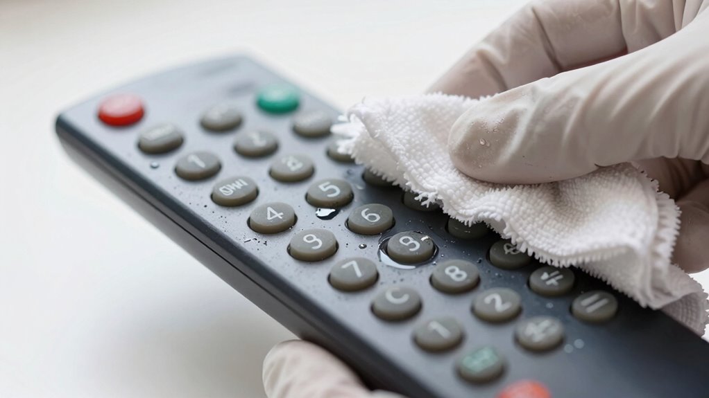 clean remotes prevent illnesses