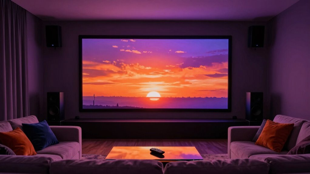 color accuracy and contrast