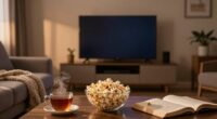 comfort versus background films