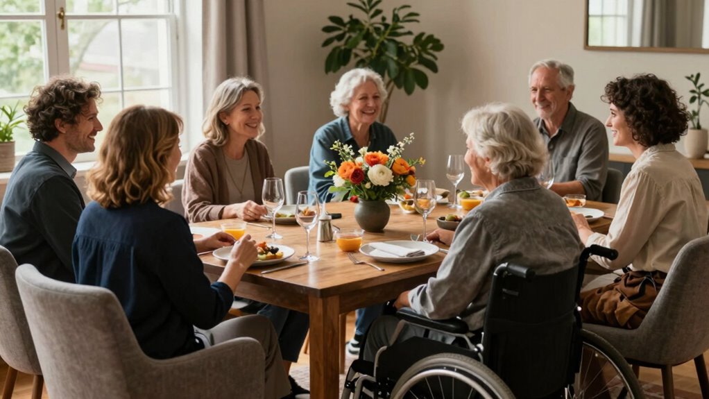 comfortable and accessible seating