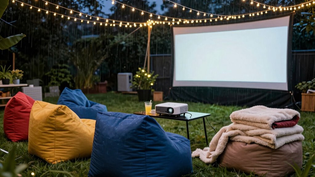 comfortable seating arrangements planned