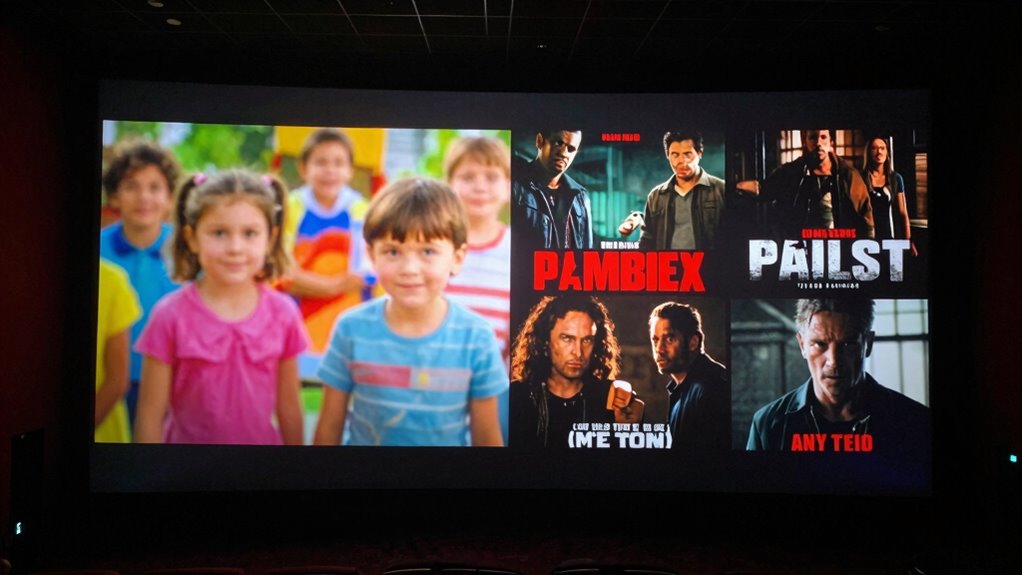 content intensity and age restrictions