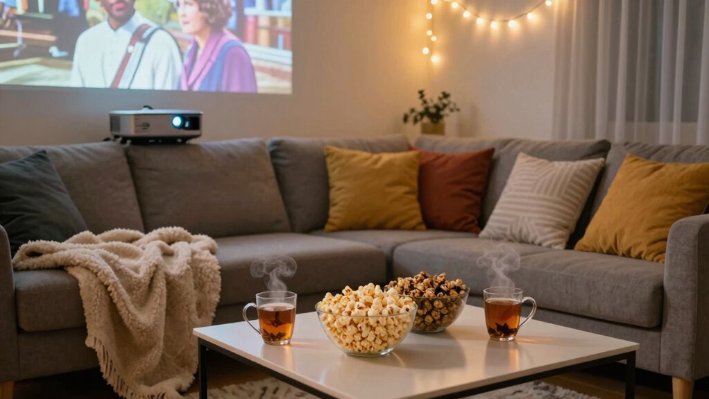 cozy low pressure film gathering