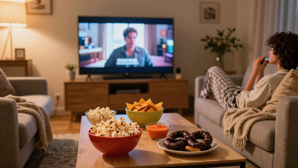 cozy movie night snacks