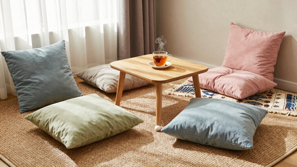 cozy seating surface selection