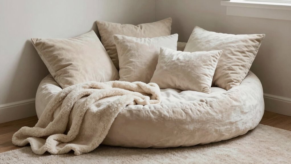 cozy secure blanket arrangement