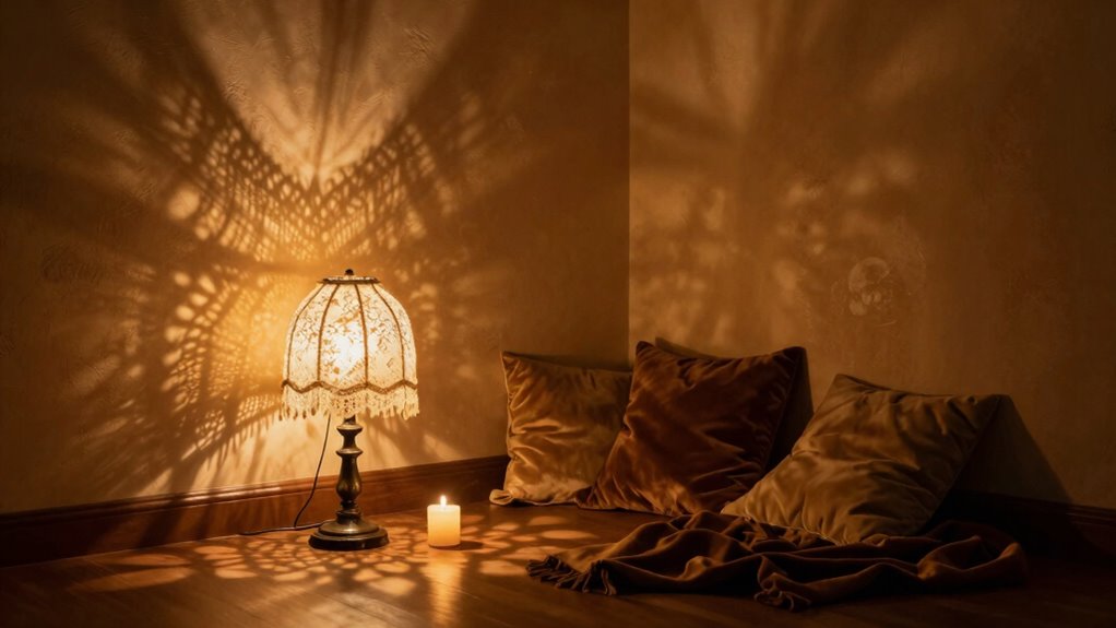 cozy shadows create ambiance