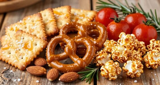 create a balanced snack menu