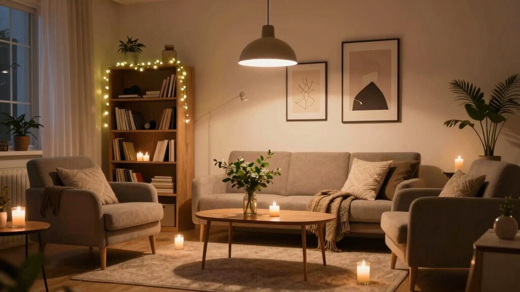 create a calm elegant setting