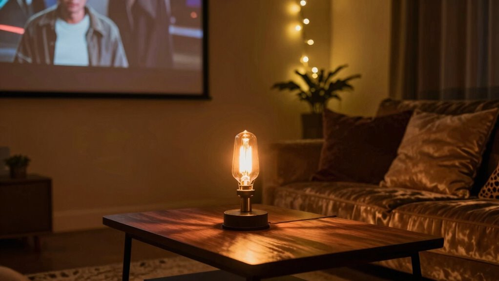 create cozy cinematic atmosphere