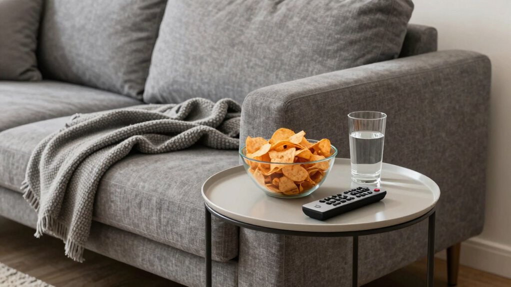 create organized snack spaces