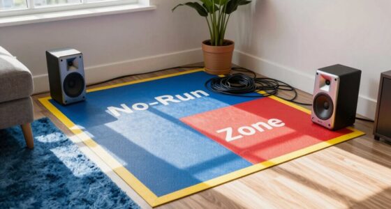 create safe cord zones