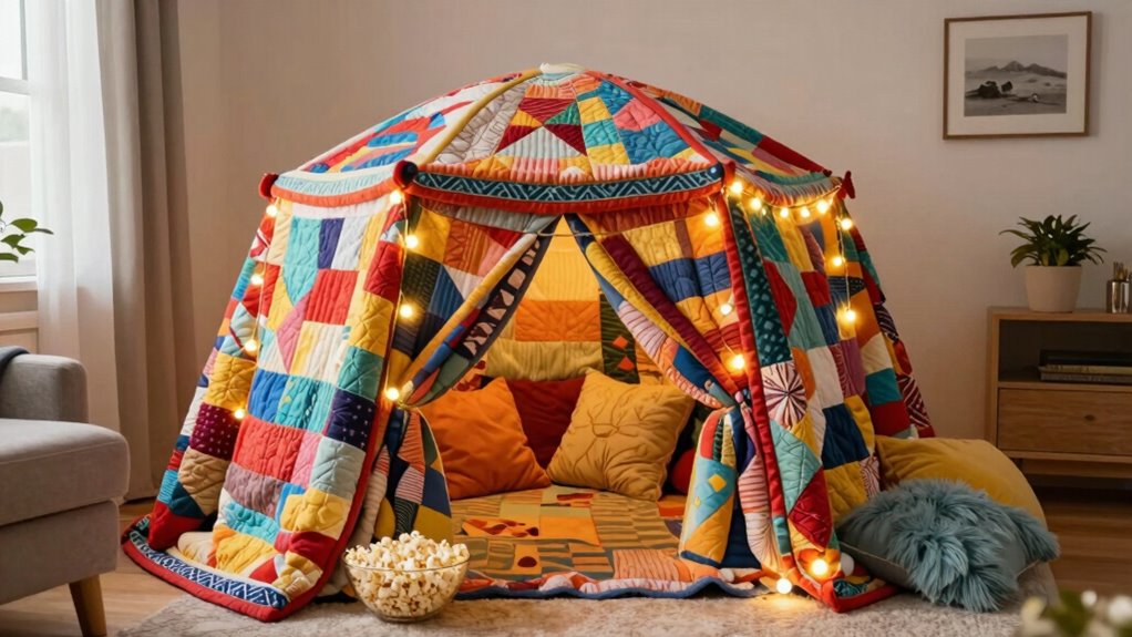 creative blanket fort designs