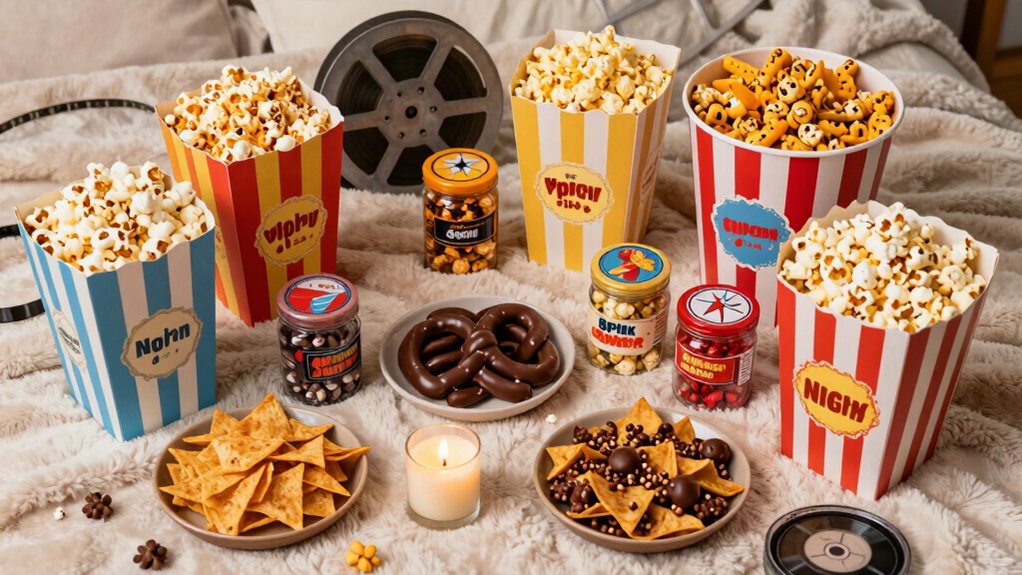 creative movie night snacks