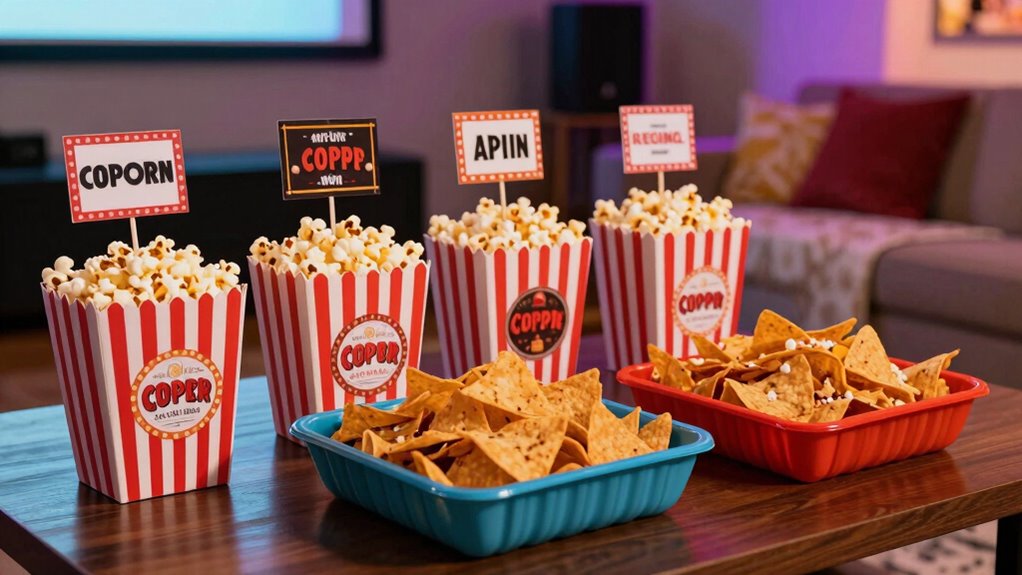 creative snack label design