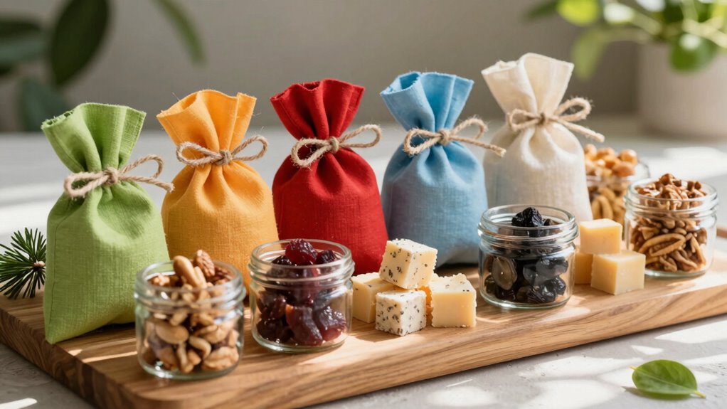 creative snack pack presentation