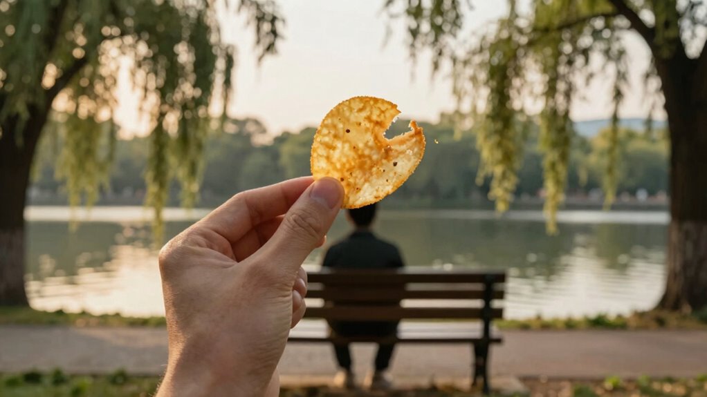 crunch sounds amplify silence