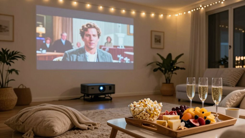 curated movie night snacks