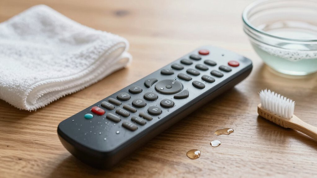 daily remote cleaning habits