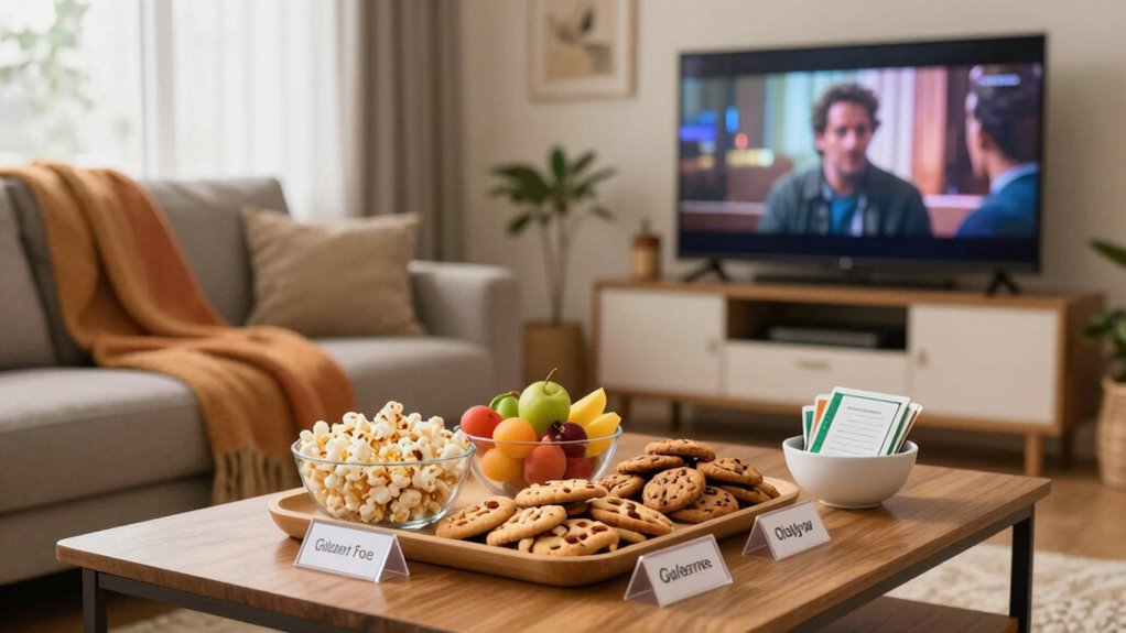 discuss allergies share snack info