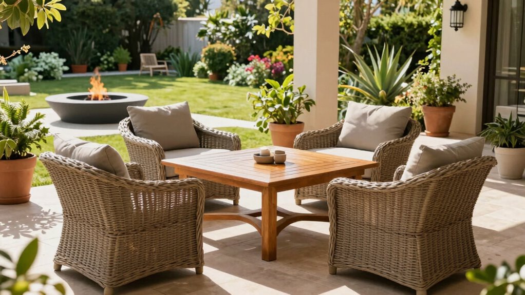 durable comfortable outdoor seating