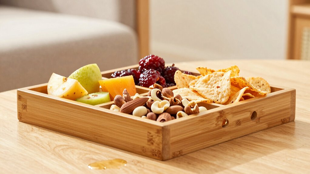 durable snack tray materials