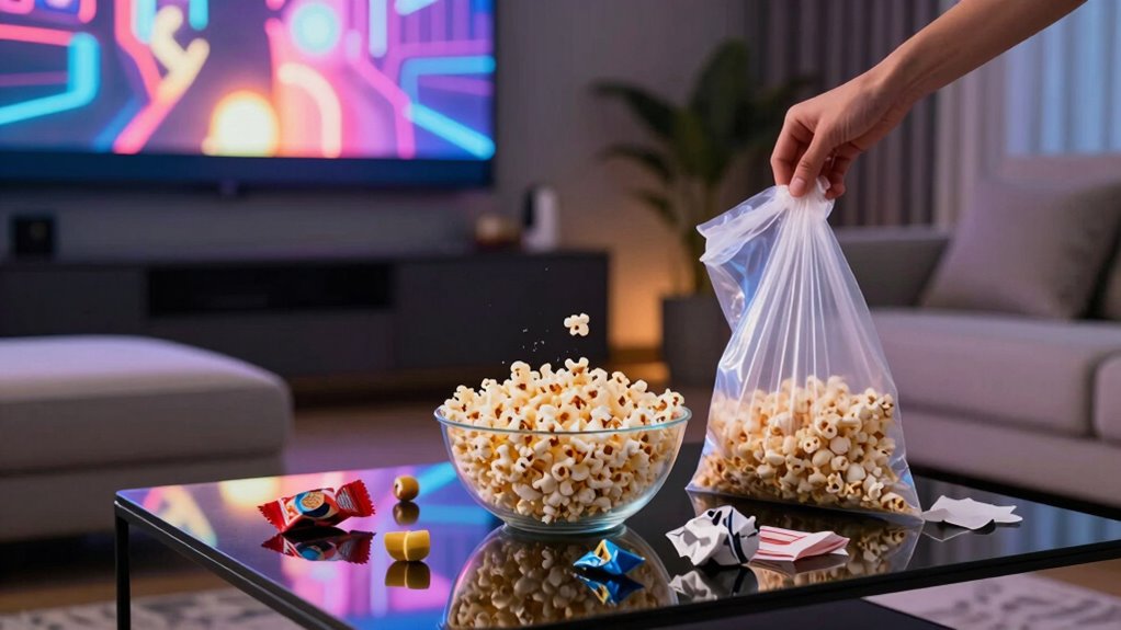 effortless movie night clean up