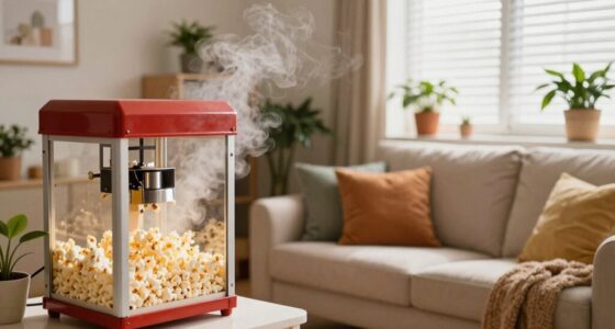 eliminate popcorn odor quickly