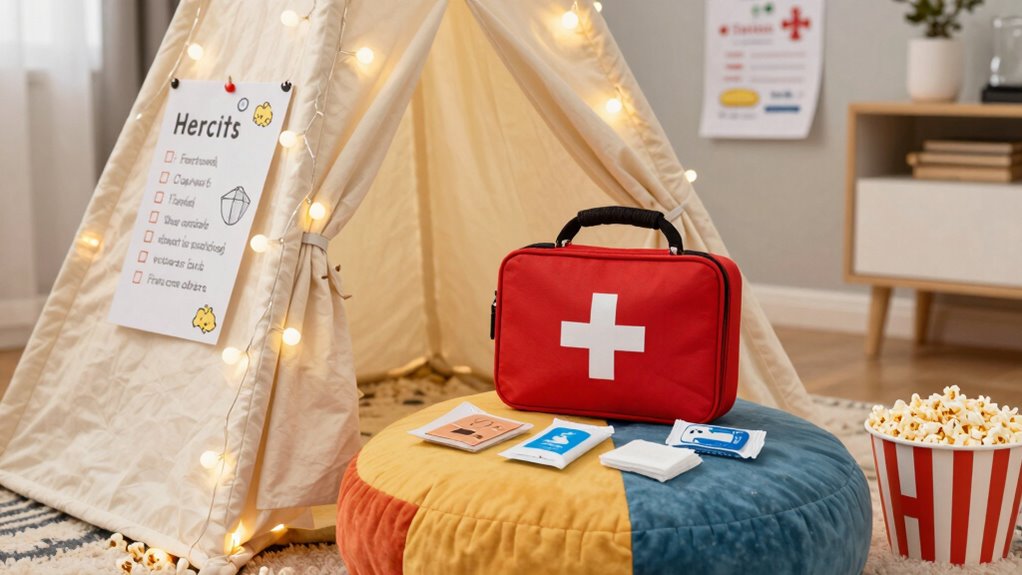 emergency preparedness for movie night